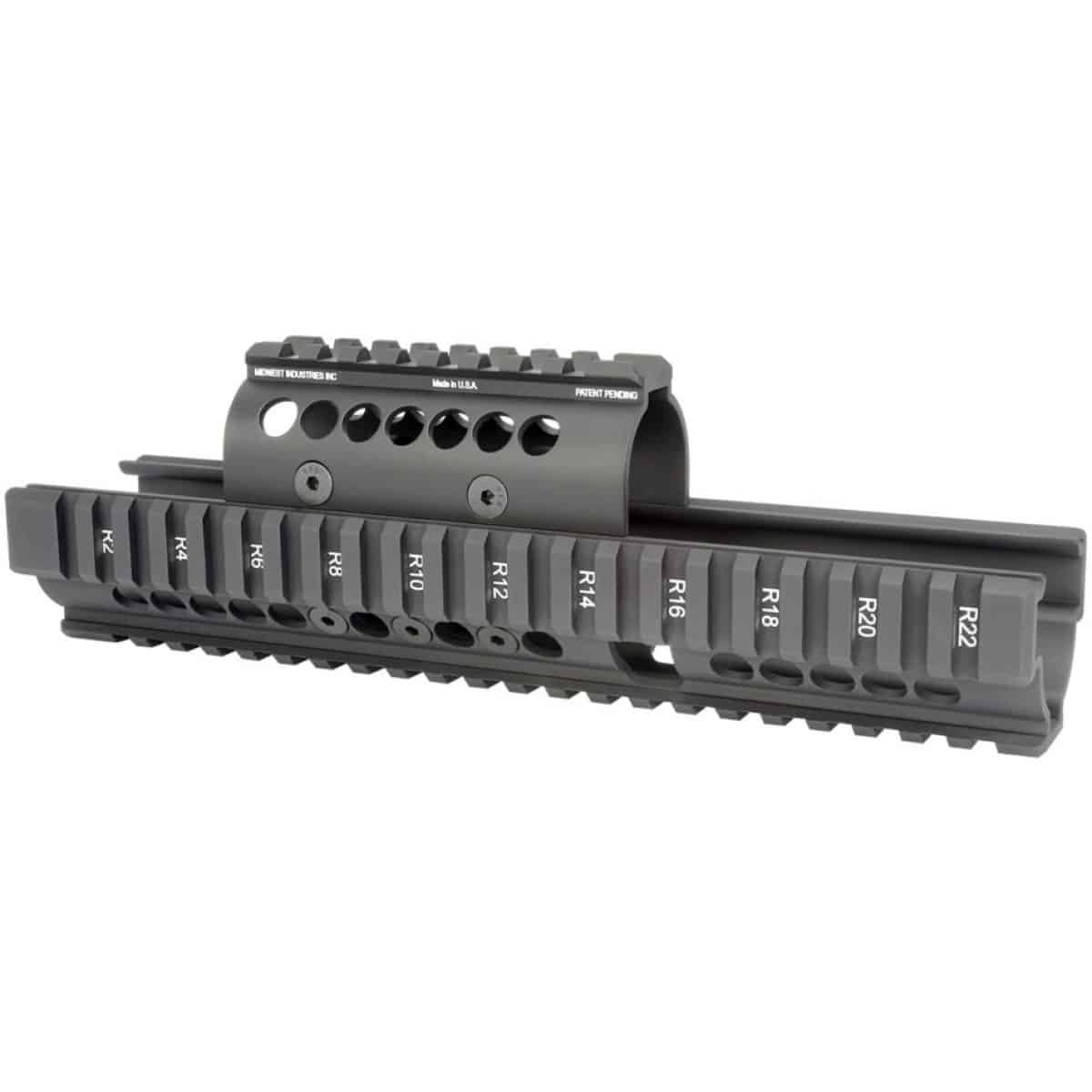 opplanet midwest industries extended ak47 74 universal handguard with standard topcover mi ak x main